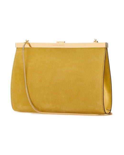 Alberta Ferretti Yellow Clutches