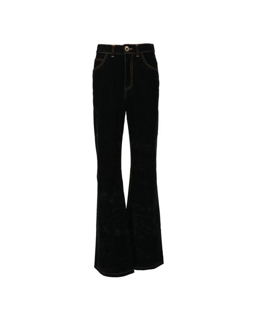 Jeans > flared jeans Nineminutes en coloris Black