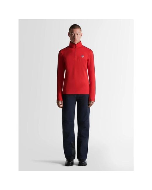 Tops di Fusalp in Red da Uomo