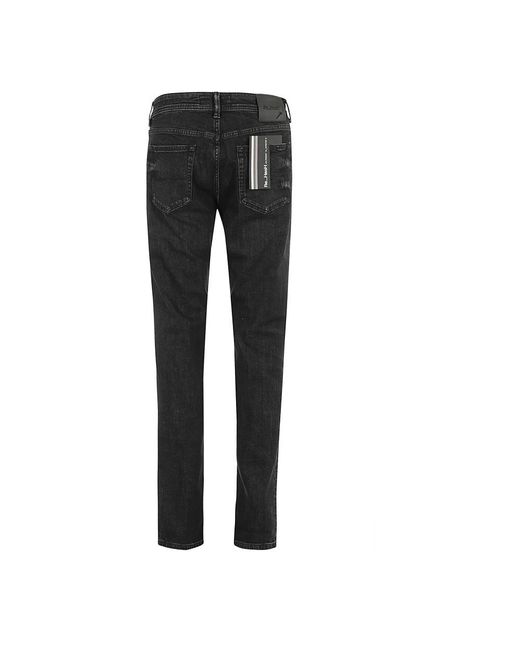 Re-hash Black Slim Fit Jeans for men