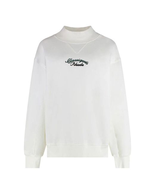 Rhude White Turtlenecks