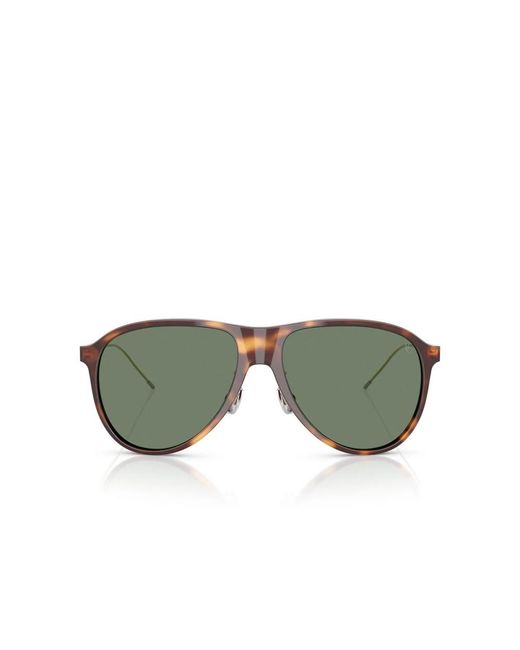 Brunello Cucinelli Green Sunglasses for men