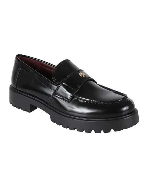 Tory Burch Black Loafers