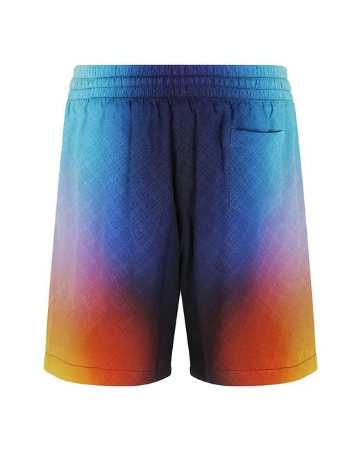 Casablanca Blue Casual Shorts for men
