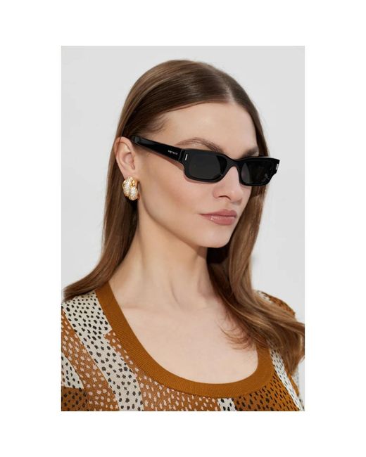 McQueen Black Sunglasses