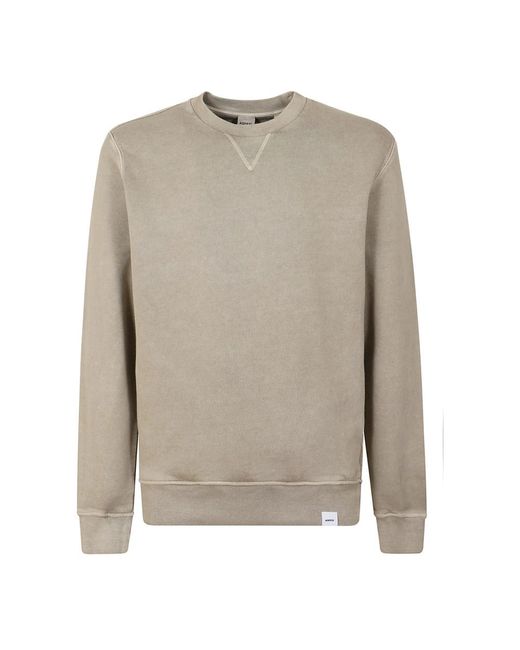Round-Neck Knitwear di Aspesi in Gray da Uomo