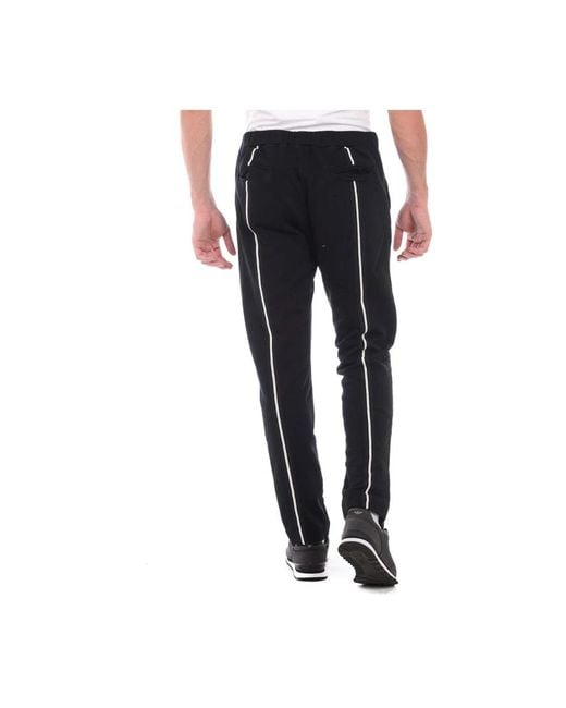 Daniele Alessandrini Black Slim-Fit Trousers for men