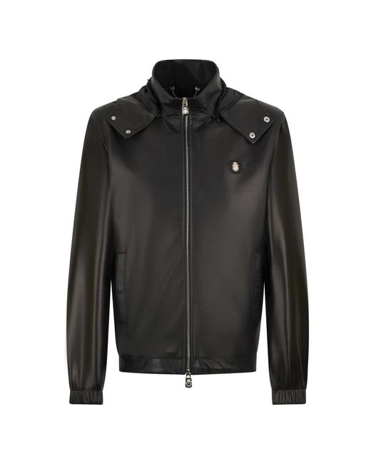 Billionaire Black Leather Jackets for men