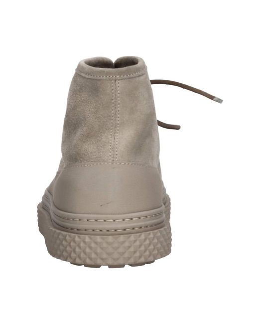 Buttero Brown Lace-Up Boots for men