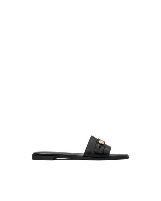 Tory Burch Romy Slide in het Black