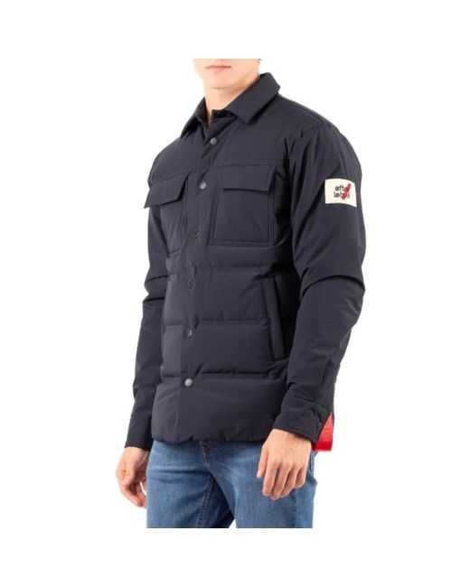 AFTER LABEL Belluno Blouson in het Blue voor heren