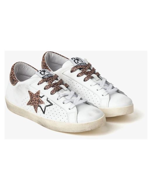 2 Star White Sneakers