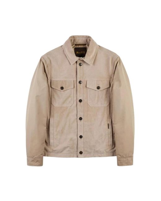 Moorer Natural Light Jackets for men