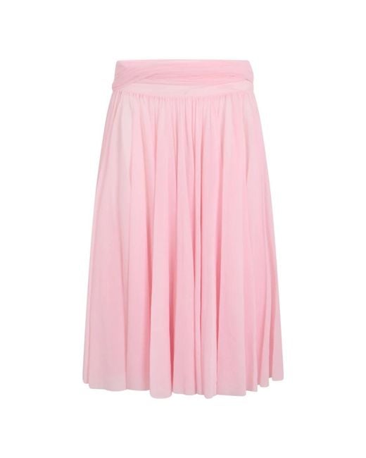 Philosophy Di Lorenzo Serafini Pink Midi Skirts