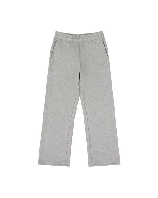 Entire studios Broeken ,Grijs ,Katoen Straight Leg Sweatpant in het Gray voor heren