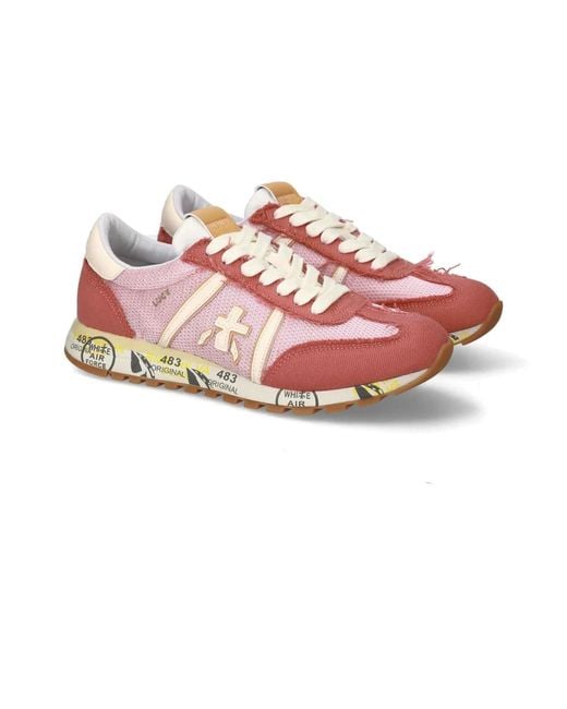 Premiata Pink Sneakers