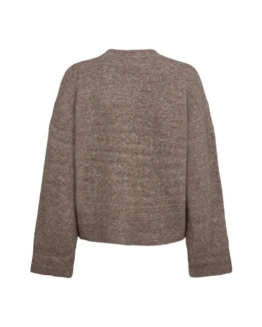 Sofie Schnoor Truien & Vesten ,Bruin ,Leer Cardigans in het Brown