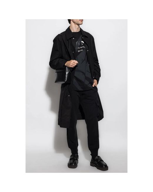Single-Breasted Coats Jil Sander de hombre de color Black