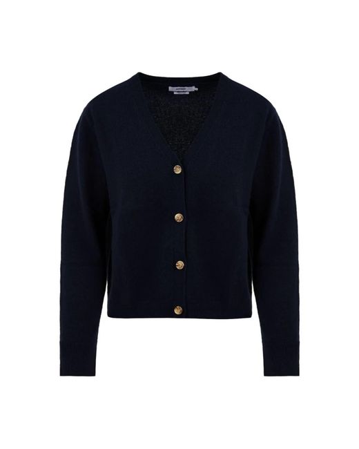 Not Shy Truien & Vesten ,Blauw ,Stijlvolle Cardigan Sweaters Voor Vrouwen in het Blue