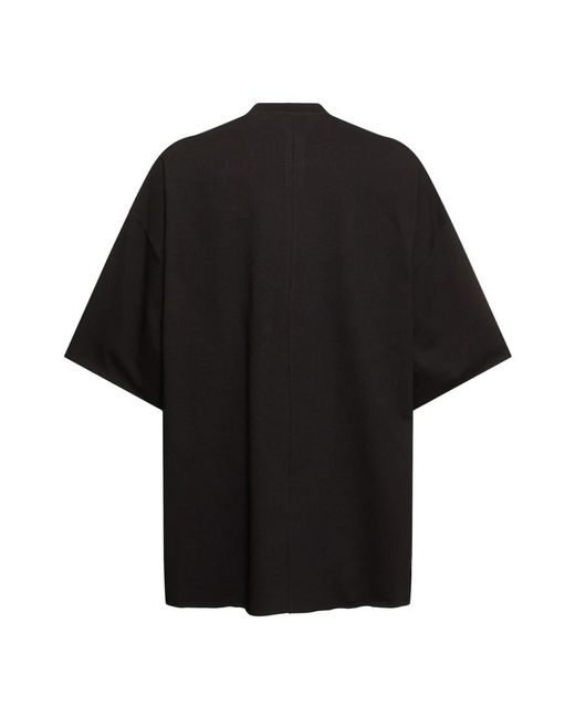 Rick Owens Black Oversized Tops for men