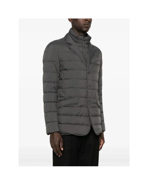 Winter Jackets Herno de hombre de color Gray