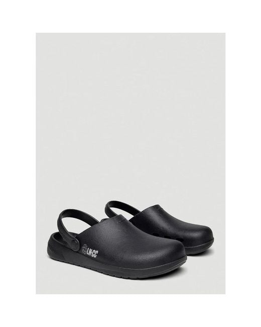 Ales Grey Black Clogs for men