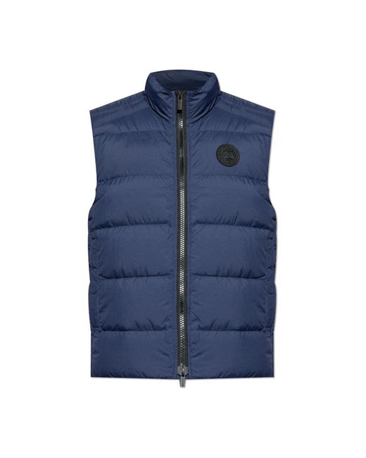 Canada Goose Jassen ,Blauw ,Polyester Donsvest in het Blue voor heren