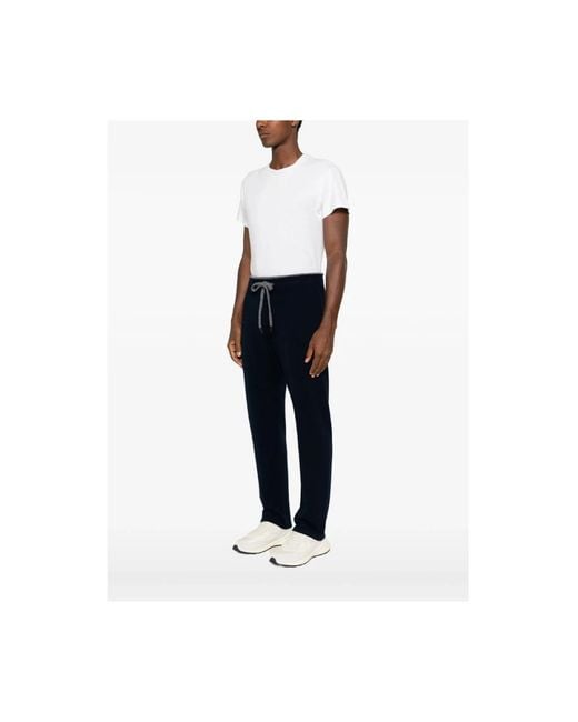 Fedeli Blue Sweatpants for men