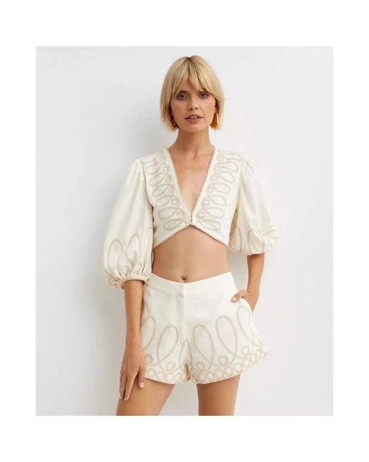 Ixiah Natural Blouses