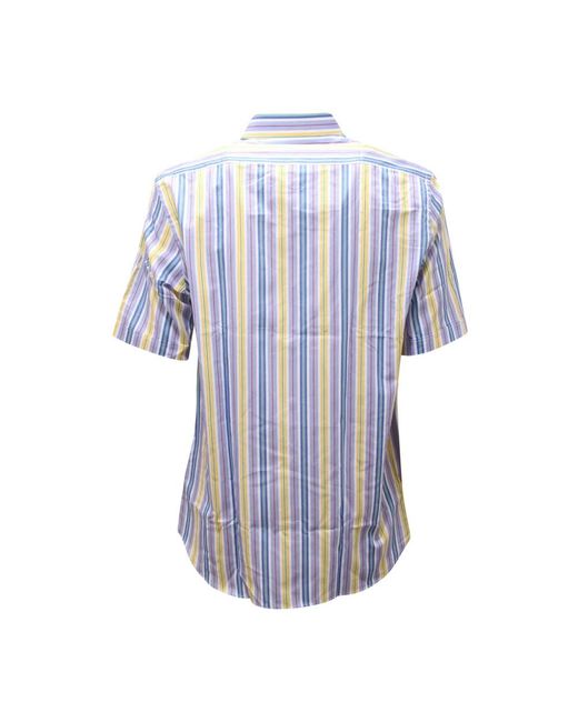 Paul & Shark Blue Short Sleeve Shirts for men