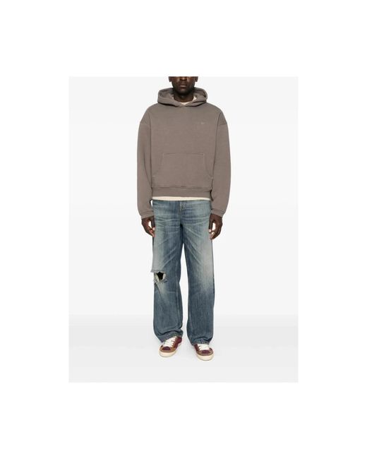ERL Gray Hoodies for men