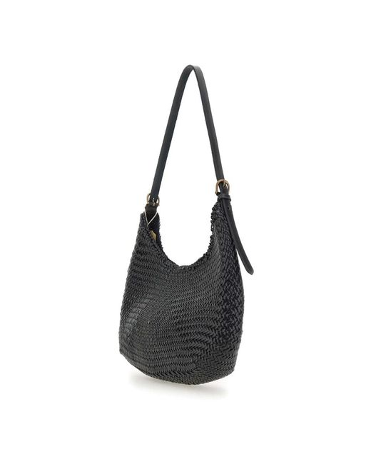 Dragon Diffusion Black Shoulder Bags