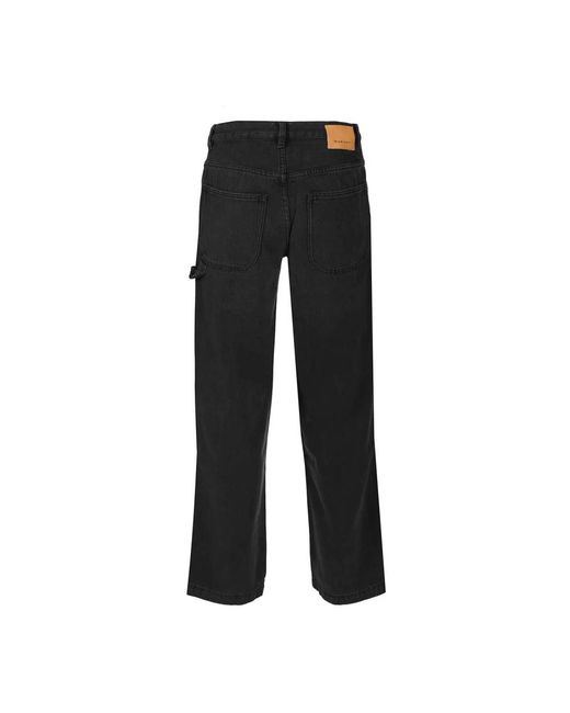 Isabel Marant Black Straight Fit Jeans for men