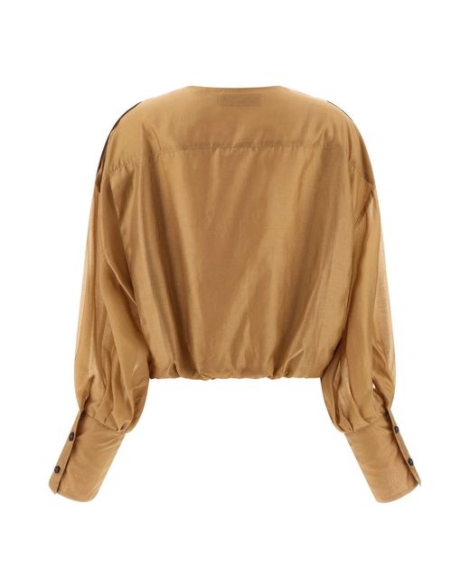Thelatest Brown Blouses