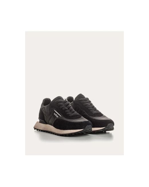 GHOUD VENICE Rush one leder basket sneakers in Black für Herren