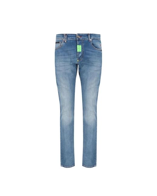 Philipp Plein Stylische denim jeans in Blue für Herren