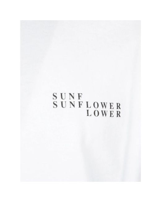 sunflower White T-Shirts for men