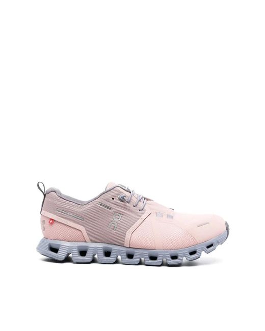 Zapatillas de running impermeables cloud 5 On Shoes de color Pink