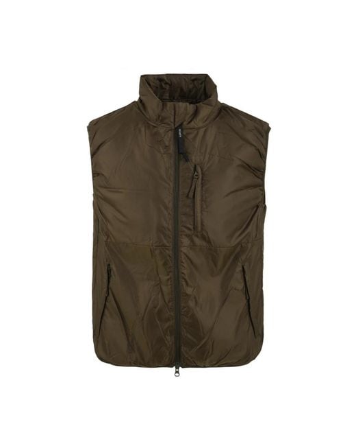 Aspesi Green Vests for men