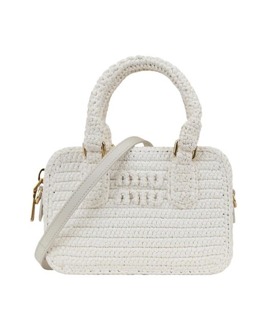 Miu Miu Handbags in het Gray