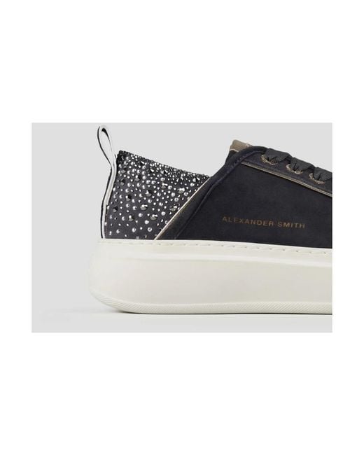 Alexander Smith Blue Sneakers