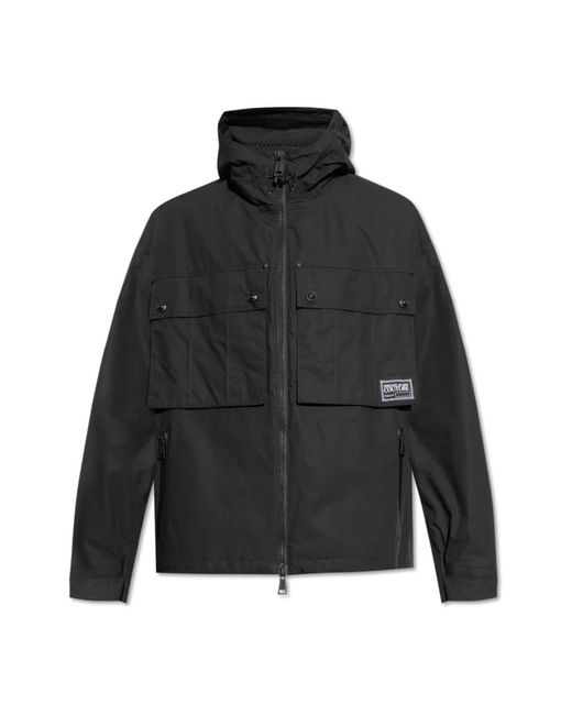 Light Jackets Versace Jeans Couture de hombre de color Black