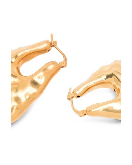 Jacquemus Metallic Sicherheitsnadel-Ohrring