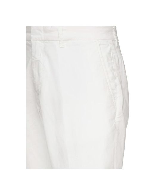 Fay White Casual Shorts for men