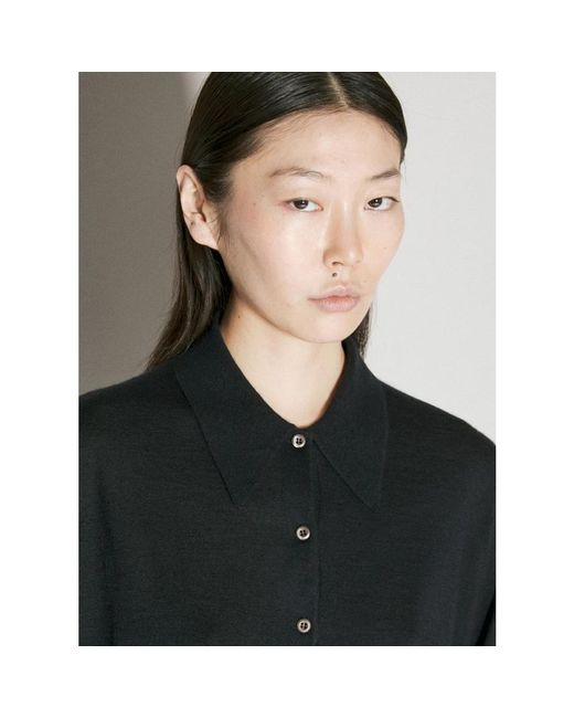 Prada Kasjmier Polo Sweater in het Black
