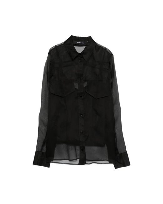 FEDERICA TOSI Black Shirts