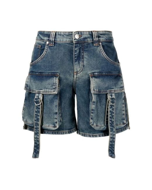 Blumarine Blue Denim Shorts