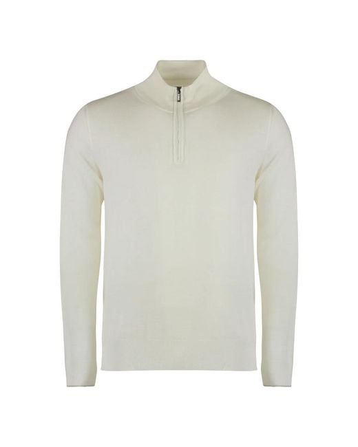 Moorer White Turtlenecks for men