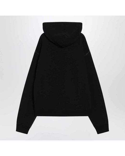 Valentino Garavani Black Hoodies for men