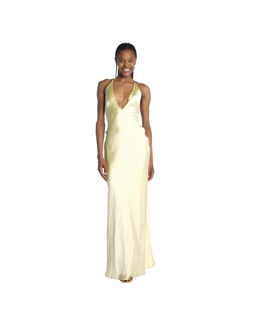 Gowns di Misha in Metallic